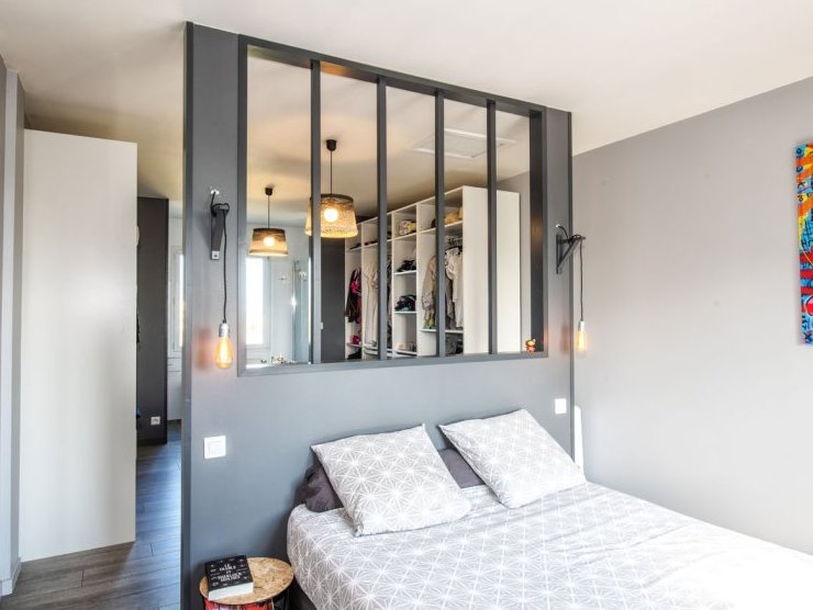 Aménagement d’une suite parentale avec dressing