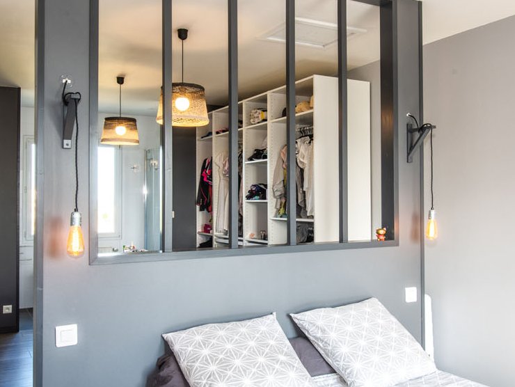 Aménagement d’une suite parentale avec dressing